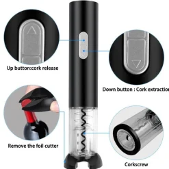 Elektrischer Weinöffner - Eleganter automatischer Korkenzieher