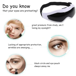 Elektrisches Augenmassagegerät – wohltuendes Entspannungsgerät für die Augenpflege