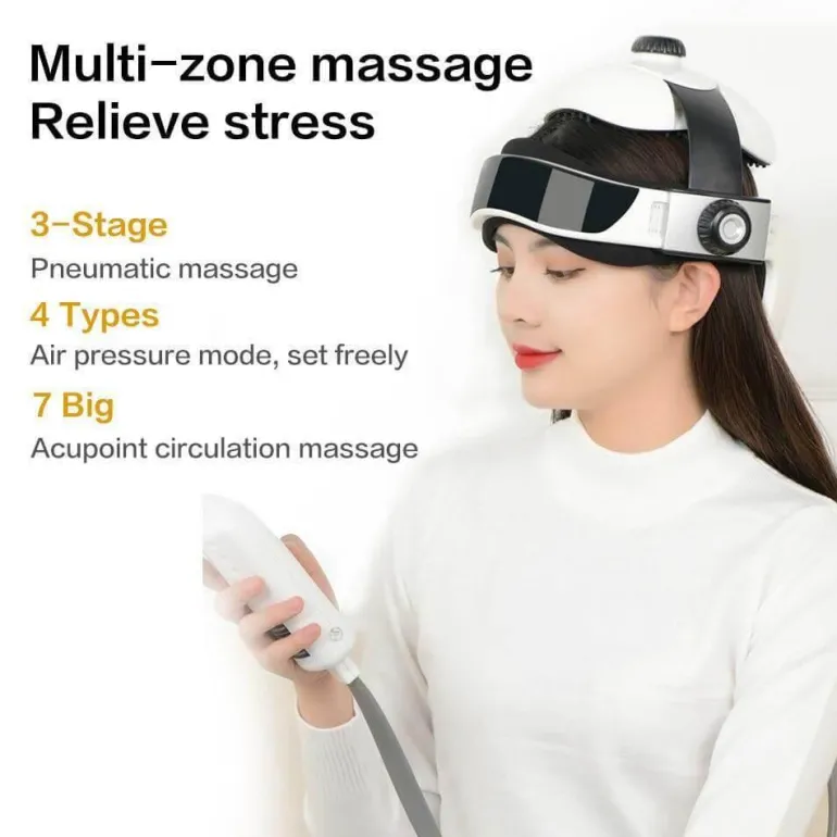 Elektrisches Kopfmassagegerät – Entspannendes Kopfhautmassagegerät zur Stresslinderung