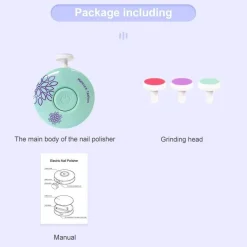 Elektrisches Nagelknipser-Set für Babys – Sichere Nagelpflege für Kleinkinder