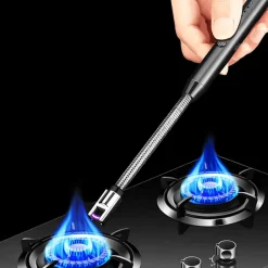 Elektrisches Plasma-Lichtbogenfeuerzeug – wiederaufladbares, flammenloses, tragbares Design