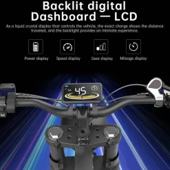 Elektrisches Snowbike - Mountain Monster All-Terrain E-Bike