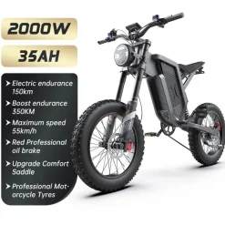 Elektrisches Snowbike - Mountain Monster All-Terrain E-Bike