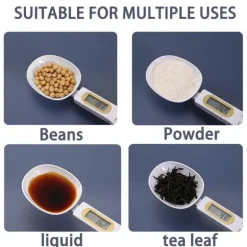 Elektronische Löffelwaage – Küchenmesswerkzeug für Kaffee und Lebensmittel