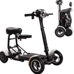 Elektroroller mit Doppelmotor für kraftvolle Mobilität – Vielseitiger Cruiser für Erwachsene