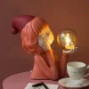 Elfenmädchen Fantasy Tischlampe - Resin Beleuchtung Dekor