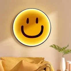 Emoji-Stimmungslicht – Großes Lächeln, dekorative Lampe