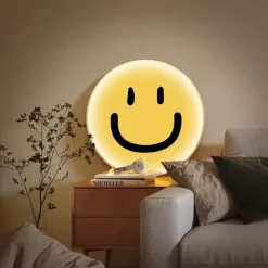 Emoji-Stimmungslicht – Großes Lächeln, dekorative Lampe