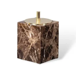 Emperador Dark Marble Bathroom Collection Sleek Luxury for Modern Spaces