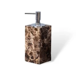 Emperador Dark Marble Bathroom Collection Sleek Luxury for Modern Spaces
