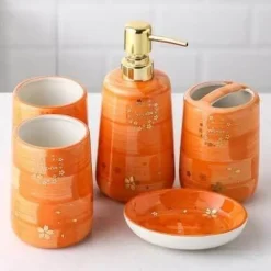 Emperador Marble Bathroom Decor - Elegant Stone Accents