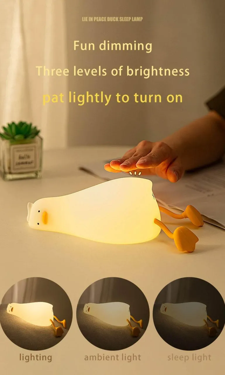 Enten-Nachtlampe – gemütliche Atmosphärenbeleuchtung