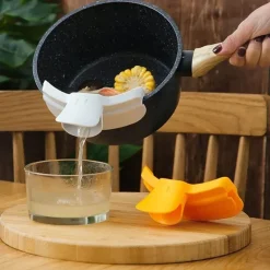 Entenschnabeltrichter – auslaufsicheres Küchenwerkzeug mit Flüssigkeitsabweiser