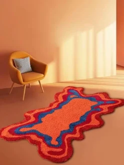 70er Retro Teppich