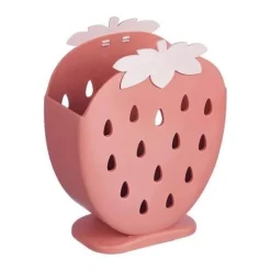 Erdbeer-Besteck-Organizer – süßes Küchen-Aufbewahrungsset, 2-teilig