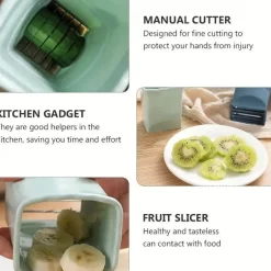 Erdbeerschneider – Tragbarer Obst- und Gemüseschneider fürs Camping