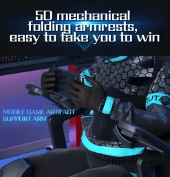 Ergonomic Gaming Chair - Adjustable 5D Pro-Gamer Seat