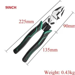 Ergonomic Heavy-Duty Wire Cutter - Super Alloy Tool