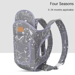 Ergonomische Babytrage – Bequemer Rucksack mit zwei Schultern