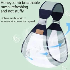 Ergonomische Babytrage – Bequemer Halt auf der Schulter