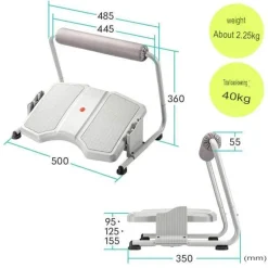Ergonomischer Fußhocker - Urban Comfort Design