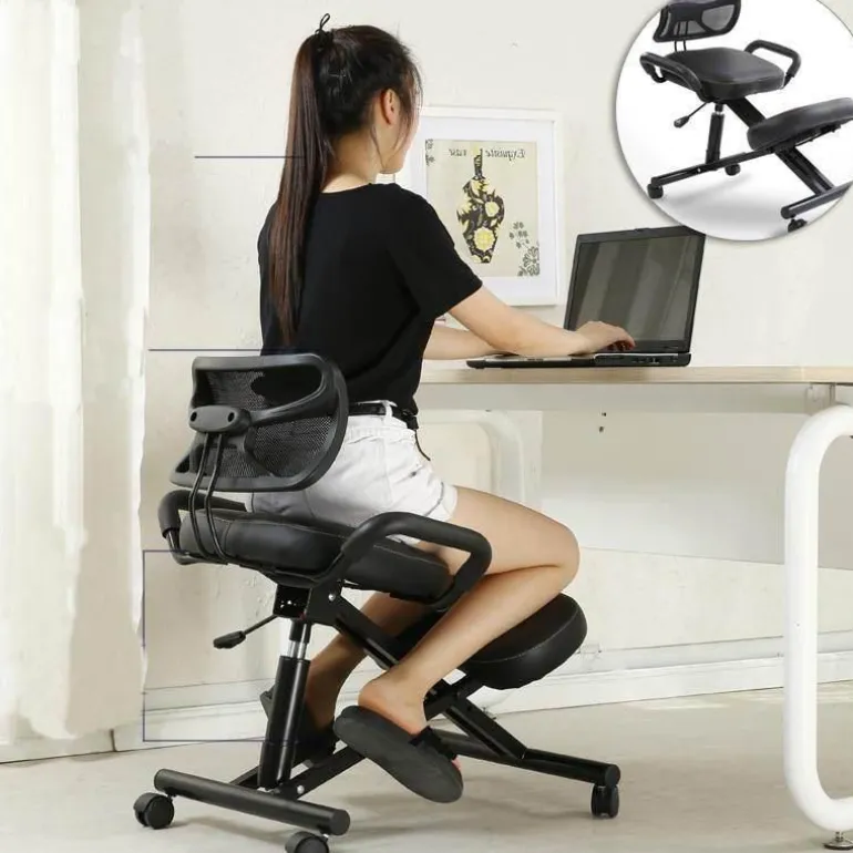Ergonomischer Kniestützstuhl – Verstellbarer Komfortsitz