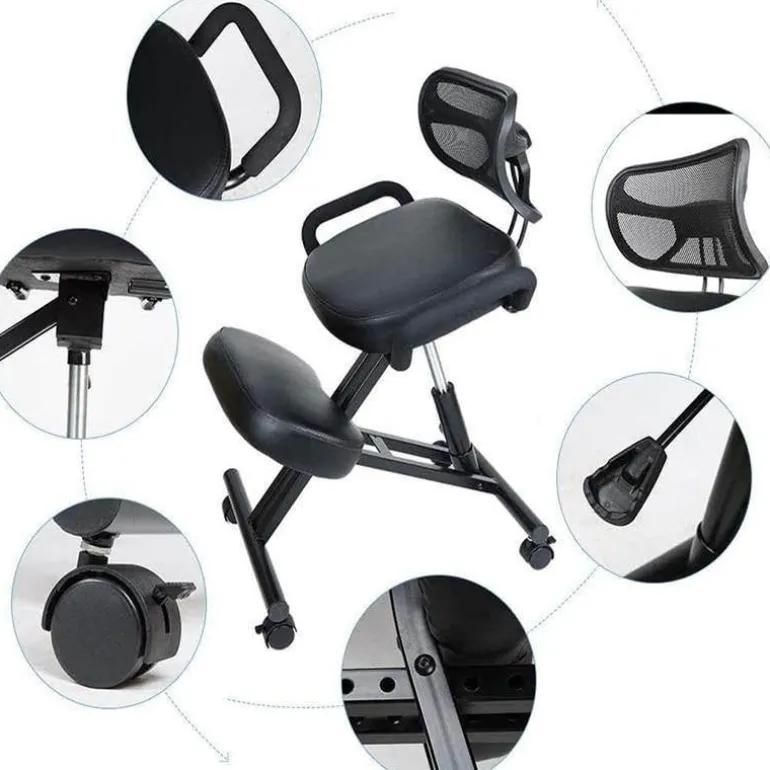 Ergonomischer Kniestützstuhl – Verstellbarer Komfortsitz