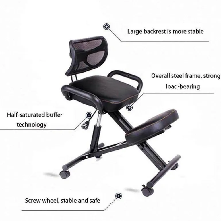 Ergonomischer Kniestützstuhl – Verstellbarer Komfortsitz