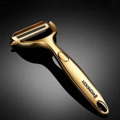 Ergonomischer Y-Schäler aus Edelstahl für Obst und Gemüse