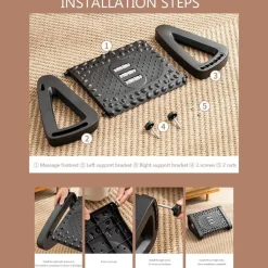 Ergonomisches Fußmassagegerät – Komfortables Home-Office-Zubehör