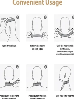 Ergonomisches Nackenstützkissen – Verstellbares Komfortkissen