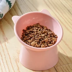 Erhöhter, verstellbarer Wassernapf für Haustiere – geneigter Futternapf für Hunde und Katzen