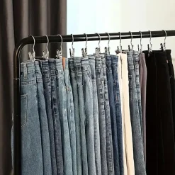 10er-Pack Edelstahlhaken – Stiefelclips für Wäsche und Aufbewahrung