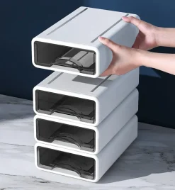 2er-Pack 5-stufige Metallbügel – Platzsparender, faltbarer Organizer