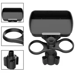 Erweiterbarer Getränkehalter für Snacktische im Auto – Multifunktionales Reisezubehör