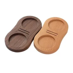 Espresso Tamper Station - Tamper-Zubehör mit Holzsockel