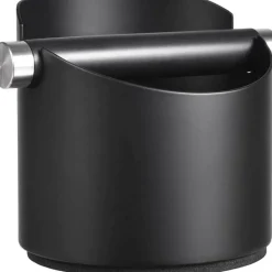 Espresso-Abklopfbehälter – Edelstahl mit abnehmbarer Stange und Gummibasis