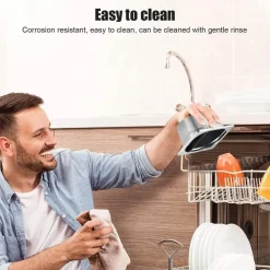 Espresso-Abklopfbehälter aus Edelstahl zur einfachen Entsorgung des Kaffeesatzes