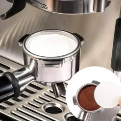 Espresso-Kaffeefilterpapier für 51-mm-Siebträger – 100er-Packung, perfekt zum Aufbrühen eines reichen Geschmacks