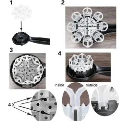 Espressomaschinenbürste - Reinigungswerkzeug für die Mühle