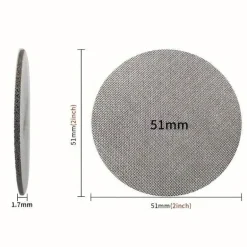 Espresso-Pucksieb aus Edelstahl für den professionellen Siebträgereinsatz