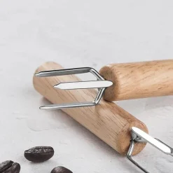 Espresso-Rührwerkzeug mit Holzgriff – Perfekt für professionelle Baristas