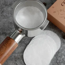 Espresso-Siebträger-Wasserfilterpapier – 100er-Packung zum Kaffeebrühen