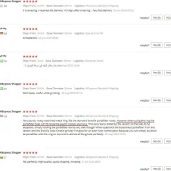 Espresso-Trichter aus Edelstahl – 54 mm Breville-Siebträger-Zubehör