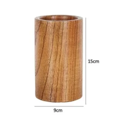 Essstäbchenständer aus Holz – Organizer für Küchenutensilien