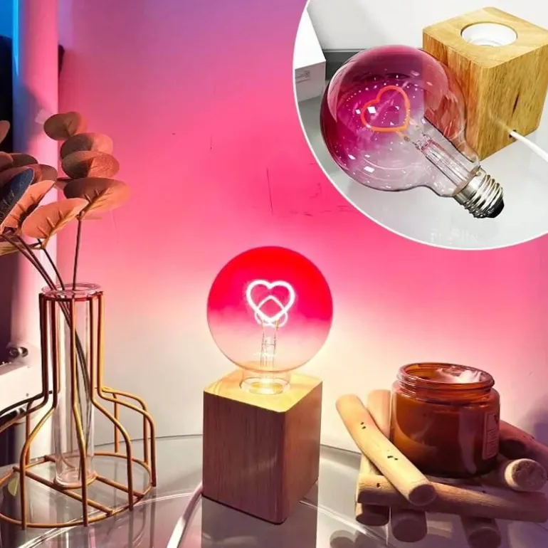 Eternity Love Heart LED-Lampe – romantisches Atmosphärenlicht