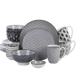 Euporie Porzellan-Geschirrset – Elegantes Tafelservice