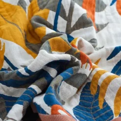 Europäische Baumwollgaze-Überwurfdecke - Weicher, leichter Sofabezug