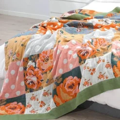 Europäische Baumwollgaze-Überwurfdecke - Leichter Sofa- und Bettüberwurf