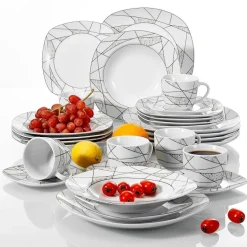 Eurydome Porzellan-Tafelservice – Elegantes Esstischgeschirr